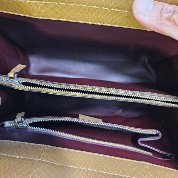 Authentic Rare GUCCI ZUMI IN SNAKE Phyton Skin M Size - Picture 17 of 17